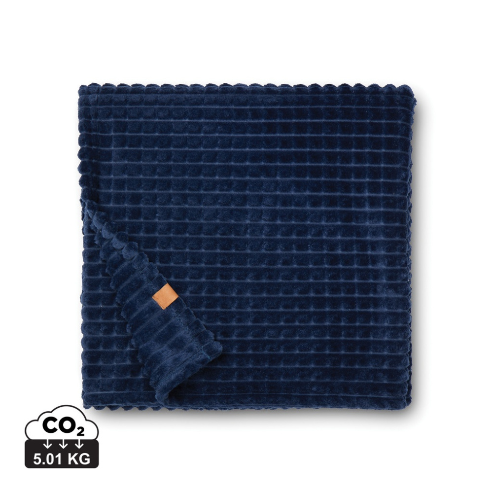 Logo trade promotional giveaways image of: VINGA Branson GRS rpet blanket